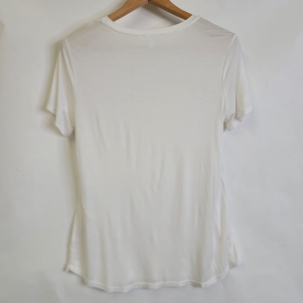Paige elevated basic T shirt - Picture 2 of 5